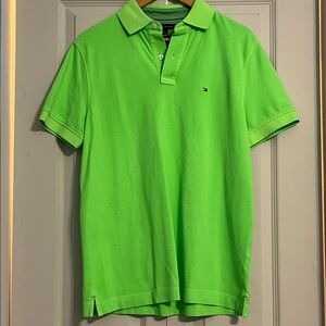 Tommy Hilfiger Men's Bright Green Polo